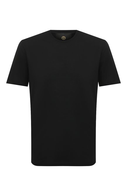 Мужская хлопковая футболка LIMITATO черного цвета, арт. C0NNERY/T-SHIRT | Фото 1 (Длина (для топов): Стандартные; Рукава: Короткие; Материал внешний: Хлопок; Принт: Без принта; Стили: Гранж)