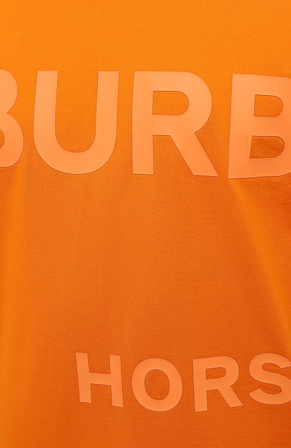 Мужская хлопковая футболка BURBERRY оранжевого цвета, арт. 8040692 | Фото 5 (Рукава: Короткие; Длина (для топов): Стандартные; Принт: С принтом; Материал внешний: Хлопок; Стили: Кэжуэл)