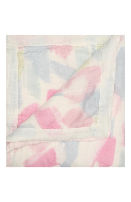 Детского хлопковое одеяло ADEN+ANAIS розового цвета, арт. ADBS10003 | Фото 1 (Материал: Текстиль, Вискоза)