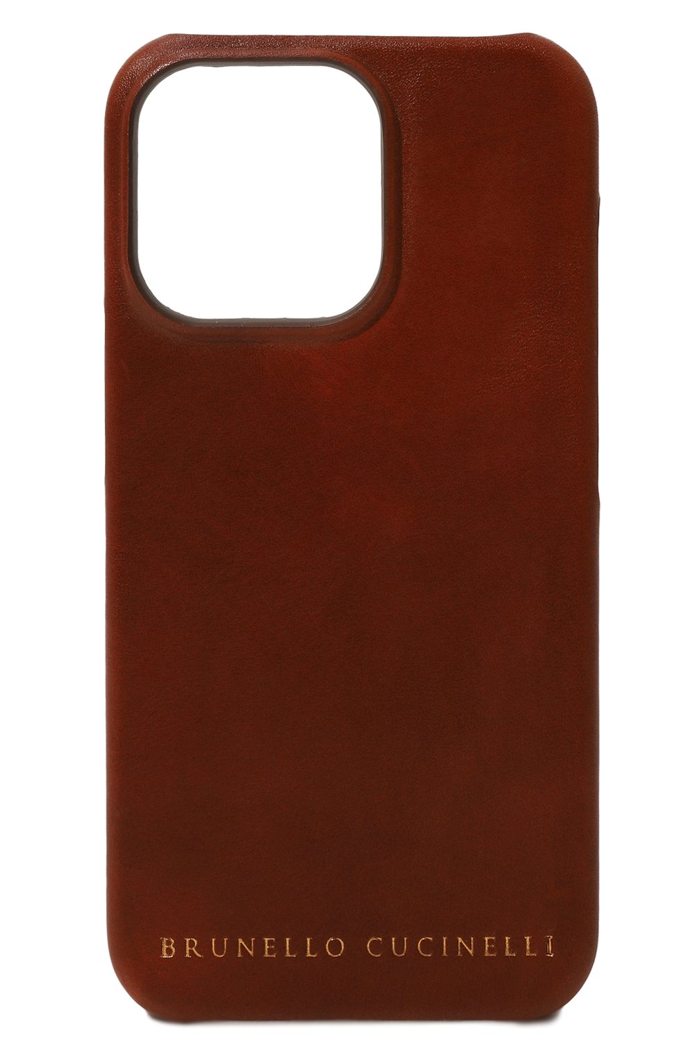 Чехол для iphone 13 pro BRUNELLO CUCINELLI коричневого цвета, арт. MLLIB13P | Фото 1