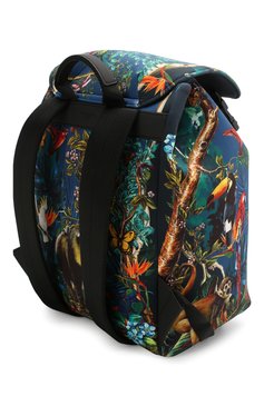 Мужской рюкзак palermo tecnico DOLCE & GABBANA зеленого цвета, арт. BM1756/AX533 | Фото 3 (Материал: Текстиль; Стили: Кэжуэл; Размер: large)