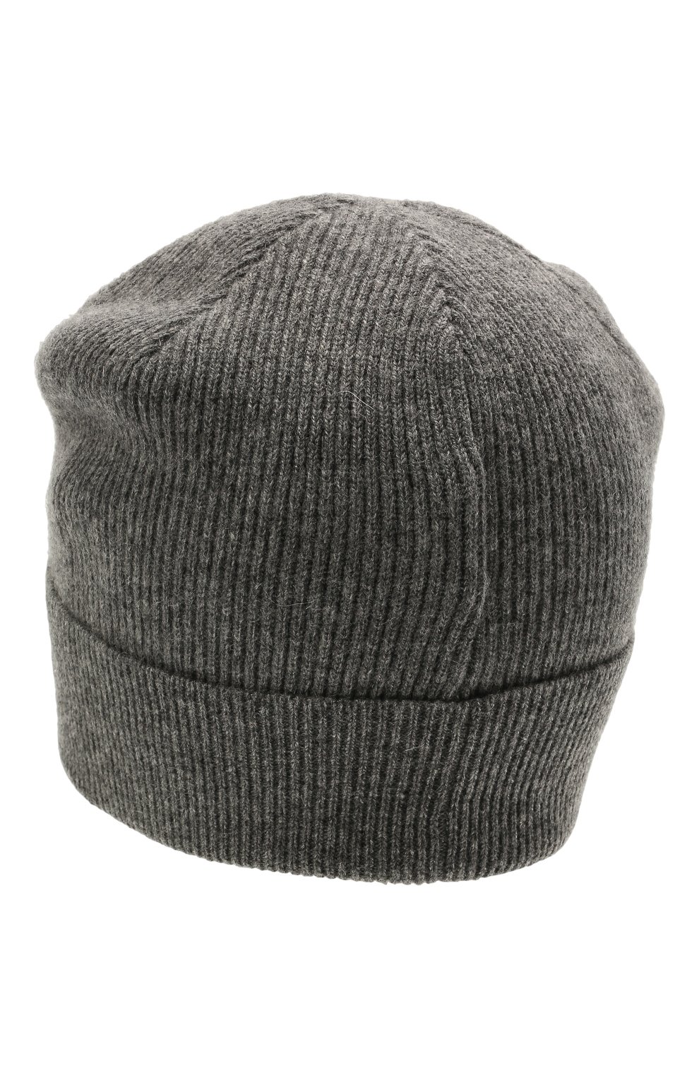 Детского кашемировая шапка BRUNELLO CUCINELLI темно-серого цвета, арт. B12M11299C | Фото 2 (Материал: Текстиль, Кашемир, Шерсть; Региональные ограничения белый список (Axapta Mercury): RU)
