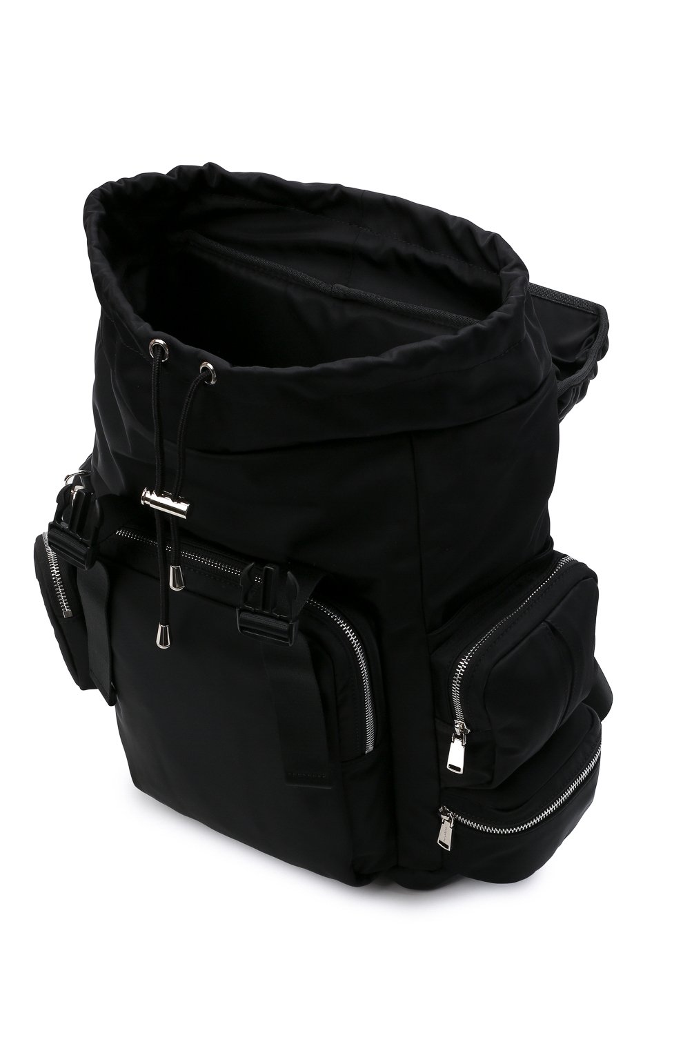 Мужской текстильный рюкзак DSQUARED2 черного цвета, арт. BPM0062 11703886 | Фото 4 (Материал: Текстиль; Сумки-технические: Рюкзаки - большие; Размер: large)