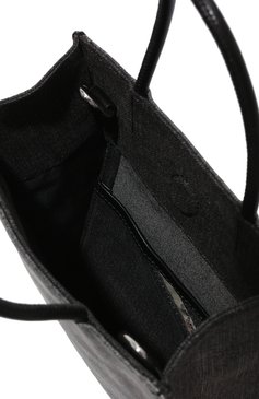 Женский сумка-шопер dsl medium DIESEL темно-серого цвета, арт. X08923/P4637 | Фото 5 (Сумки-технические: Сумки-шопперы; Размер: medium; Ремень/цепочка: На ремешке; Материал: Экокожа)