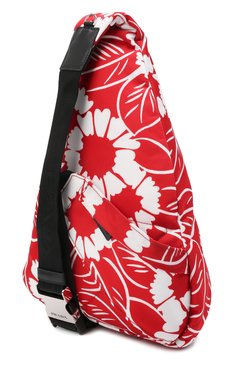 Мужской текстильный рюкзак PRADA красного цвета, арт. 2VZ092-2D1V-F0976-OOO | Фото 4 (Ремень/цепочка: На плечо; Материал: Текстиль)