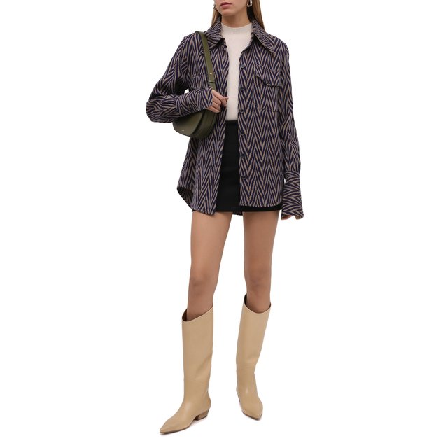 фото Кожаные сапоги puntello marsell