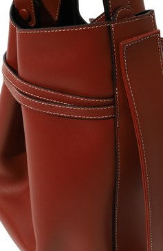 Женский сумка sigma NEOUS коричневого цвета, арт. 00025A24 | Фото 3 (Сумки-технические: Сумки-шопперы; Размер: medium; Материал: Натуральная кожа)