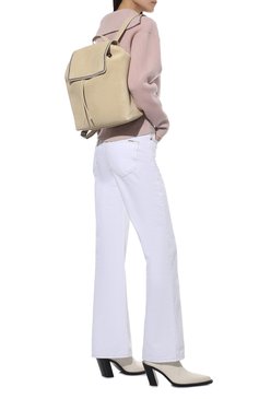 Женский рюкзак BRUNELLO CUCINELLI  цвета, арт. MBFXD2217 | Фото 3 (Размер: medium; Материал: Натуральная кожа, Натуральная замша; Материал сплава: Проставлено; Драгоценные камни: Проставлено; Стили: Кэжуэл)