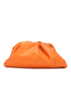 Женский клатч pouch BOTTEGA VENETA оранжевого цвета, арт. 576227/VCP40 | Фото 1 (Размер: medium; Материал: Натуральная кожа; Региональные ограничения белый список (Axapta Mercury): RU; Женское Кросс-КТ: Клатч-клатчи)