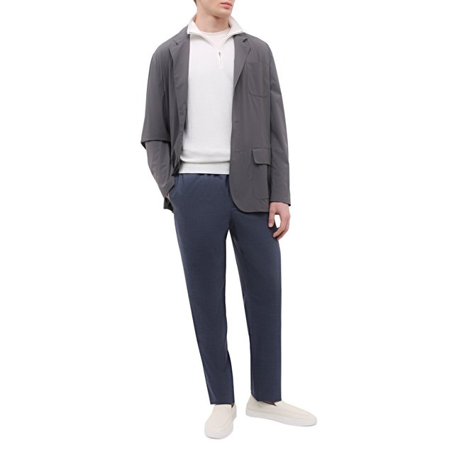 фото Шерстяные брюки loro piana