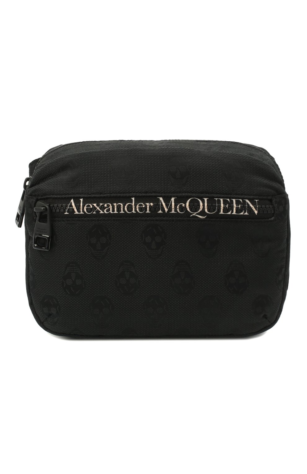 Текстильная поясная сумка Alexander McQueen Чёрный 625512/1AAAK 5542523