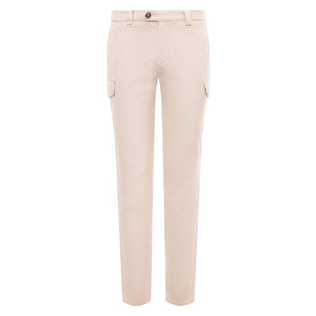 фото Хлопковые брюки-карго brunello cucinelli