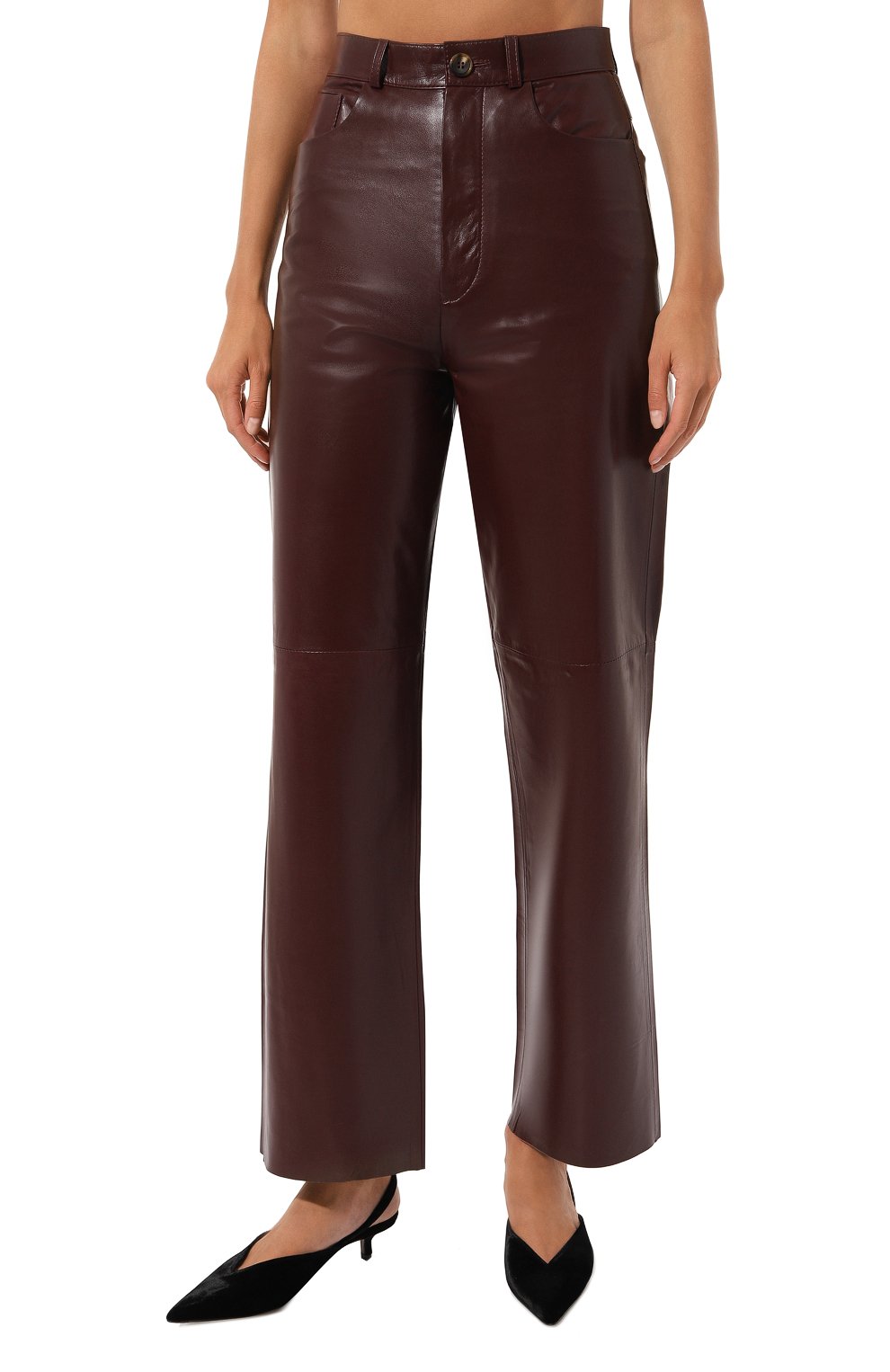 Кожаные брюки Chaud Studio JANETROUSERS23 Фото 3