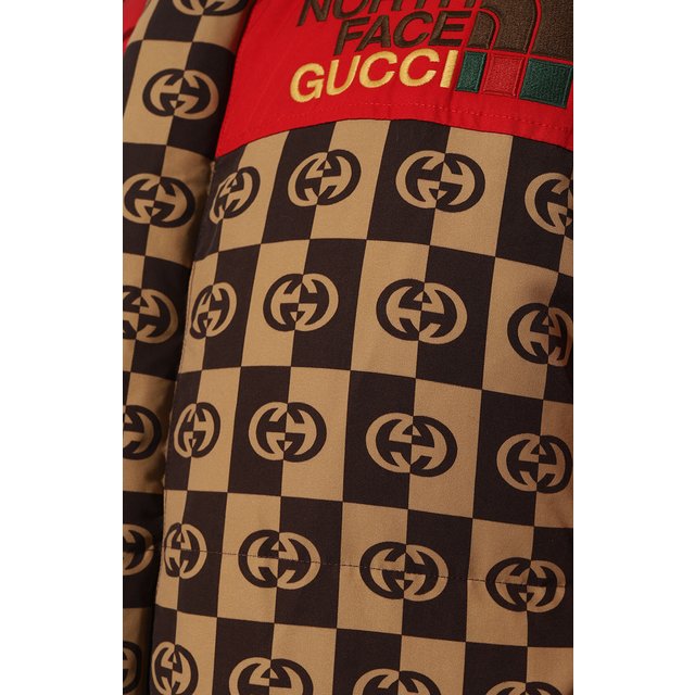 фото Пуховик the north face x gucci gucci