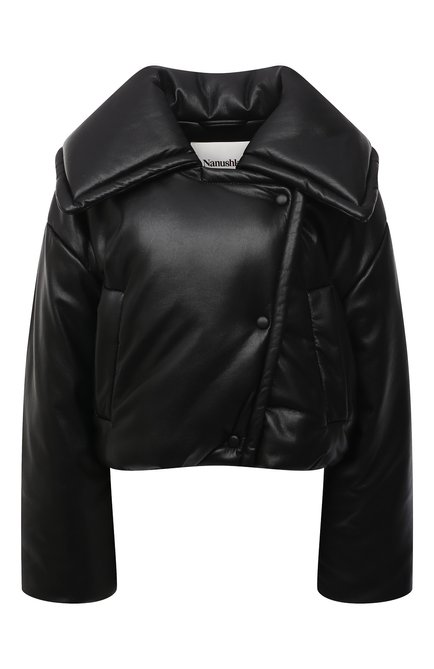 Женская утепленная куртка NANUSHKA черного цвета по цене 75600 руб., арт. NW21FW0W01099 | Фото 1