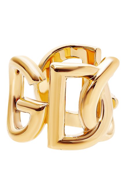 Женское кольцо DOLCE & GABBANA золотого цвета по цене 56800 руб., арт. WRP6L1 W1111/G0LD | Фото 1