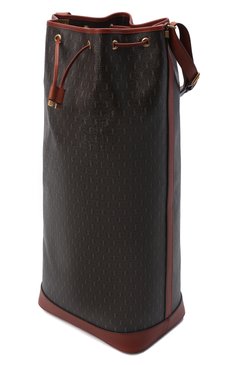 Женская сумка le monogramme SAINT LAURENT коричневого цвета, арт. 670718/2UY2W | Фото 5 (Сумки-технические: Сумки через плечо; Материал: Экокожа; Размер: large)