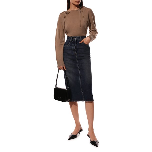 фото Джинсовая юбка prada