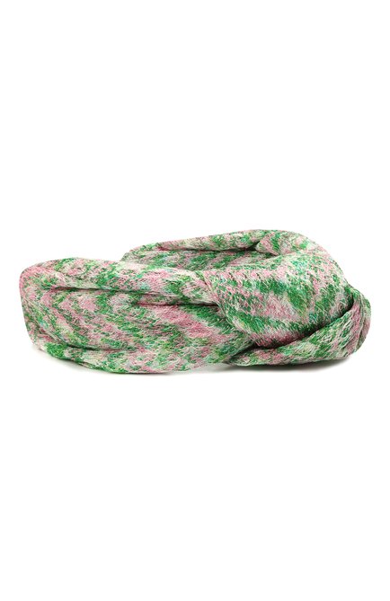 Женский ободок для волос MISSONI зеленого цвета, арт. MDS00309/BR00DY | Фото 2 (Материал: Текстиль)