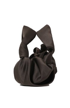 Женская сумка ascot two THE ROW темно-серого цвета, арт. W1219W326 | Фото 4 (Сумки-технические: Сумки top-handle; Статус проверки: Проверено, Проверена категория; Материал: Текстиль; Размер: small)