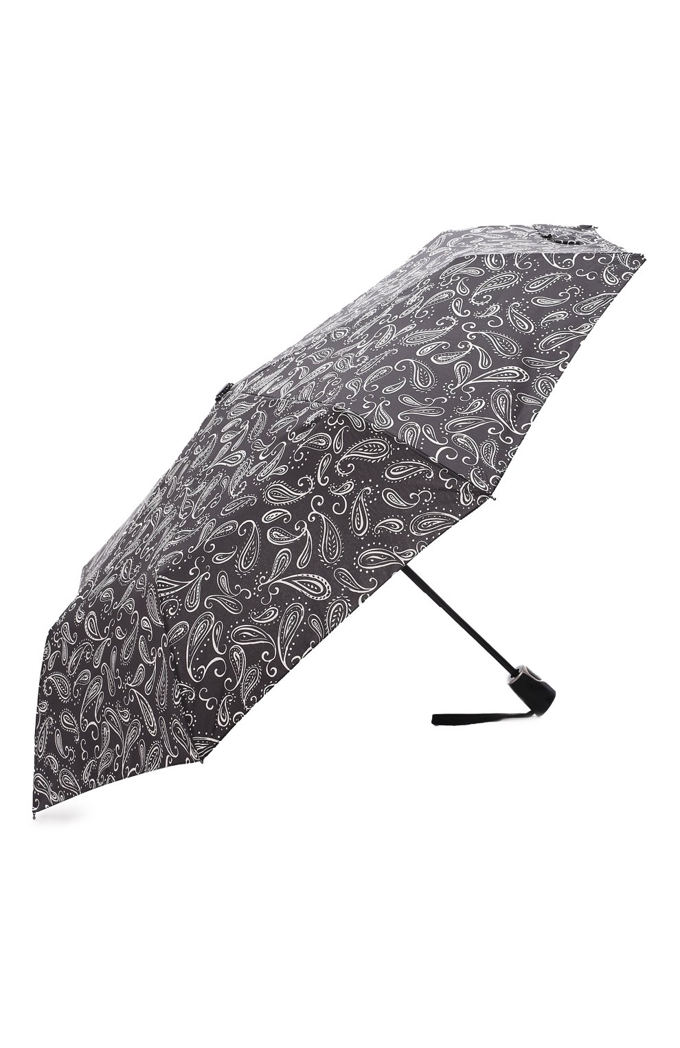 Женский складной зонт DOPPLER черно-белого цвета, арт. 7441465 BW05 | Фото 2 (Материал: Текстиль, Синтетический материал)