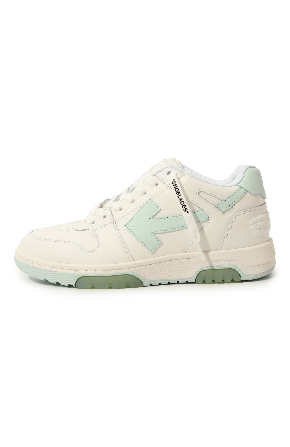 Кожаные кеды Out of Office Off-White  OWIA259C99LEA0030151 Фото 4