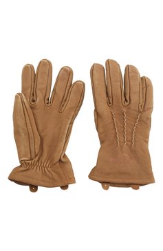 Мужские кожан�ые перчатки 1903 HARLEY-DAVIDSON бежевого цвета, арт. 98324-19VM | Фото 2 (Материал: Натуральная кожа; Мужское Кросс-КТ: Кожа и замша)