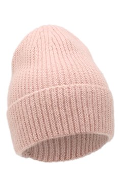 Женская шапка liset CANOE светло-розового цвета, арт. 4919466 | Фото 1 (Материал: Текстиль, Кашемир, Шерсть; Статус проверки: Проверена категория)
