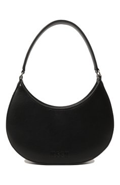 Женская сумка MSGM черного цвета, арт. 3442MDZ08/594 | Фото 1 (Сумки-технические: Сумки top-handle; Материал сплава: Проставлено; Драгоценные камни: Проставлено; Материал: Экокожа)