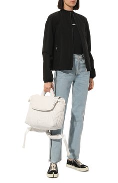 Женский рюкзак peggy small VIC MATIE белого цвета, арт. 1C0224T_999BE70 | Фото 7 (Материал: Натуральная кожа; Размер: mini; Стили: Кэжуэл)