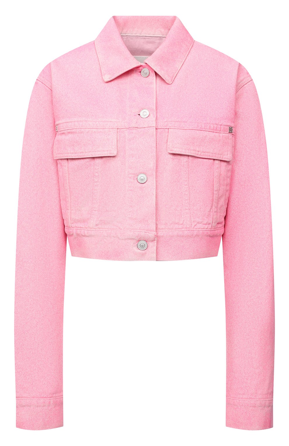 Джинсовая куртка Givenchy Розовый BW00CK50MW 5575387