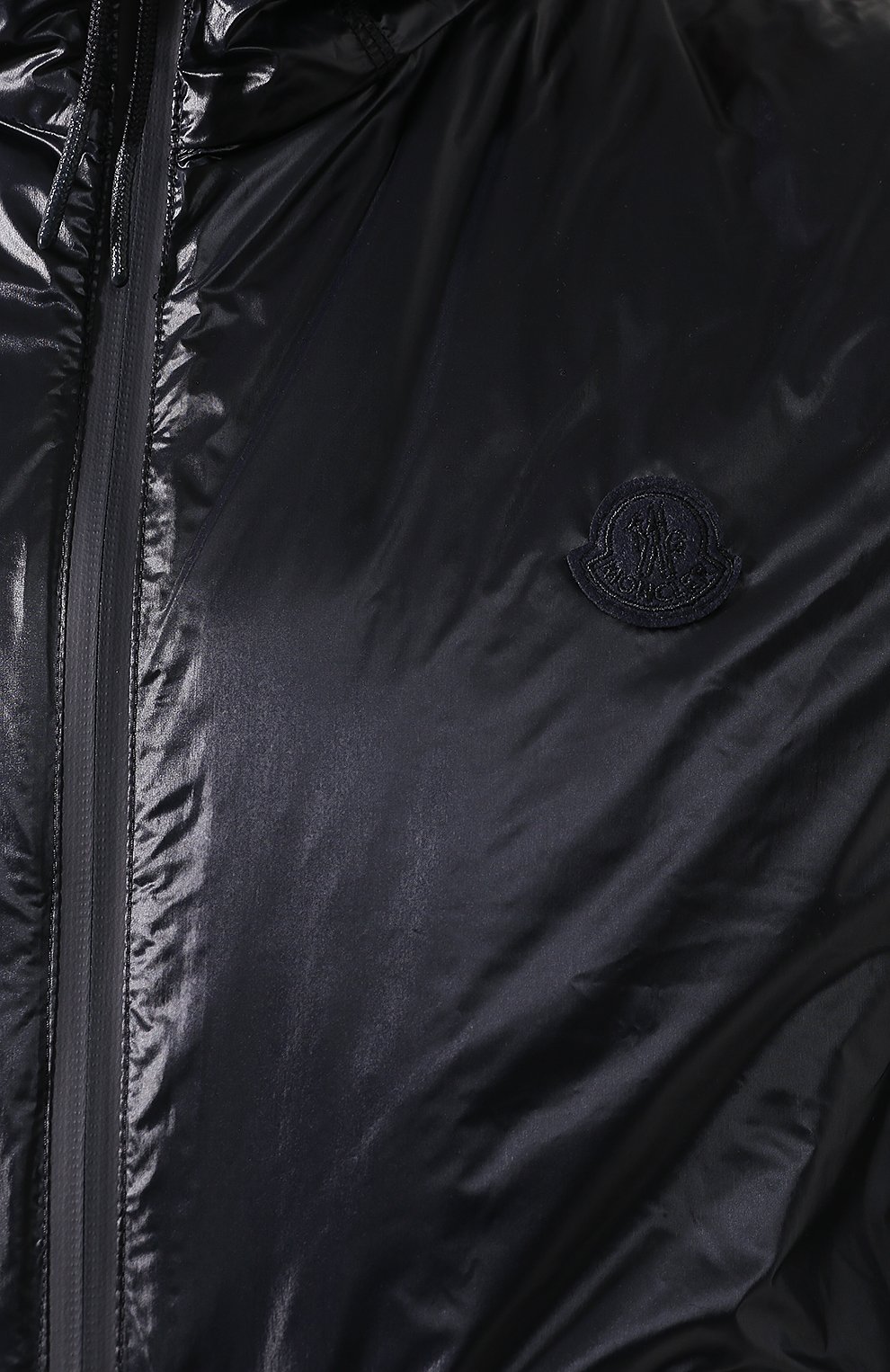 Мужская пуховая куртка 2 moncler 1952 MONCLER GENIUS темно-синего цвета, арт. F1-092-1A508-00-53029 | Фото 5 (Кросс-КТ: Куртка, Пуховик; Мужское Кросс-КТ: пуховик-короткий, Пуховик-верхняя одежда, Верхняя одежда; Рукава: Длинные; Материал внешний: Синтетический материал; Материал подклада: Синтетический материал; Длина (верхняя одежда): Короткие; Материал утеплителя: Пух и перо)