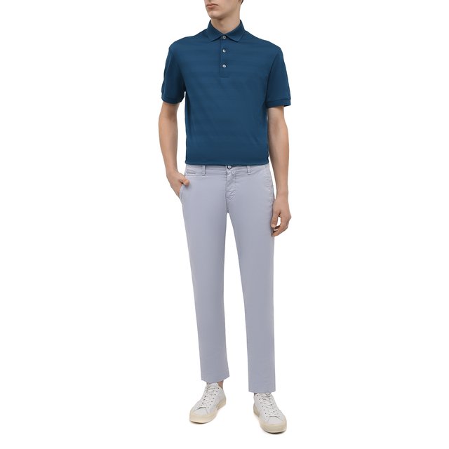 фото Хлопковое поло ermenegildo zegna