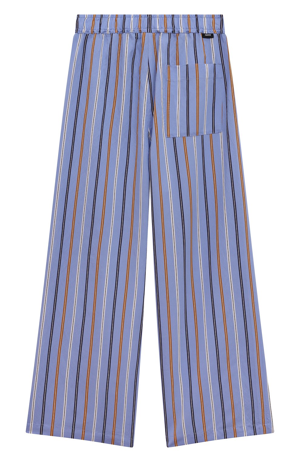 Детские брюки из вискозы ASPESI голубого цвета, арт. S23022PLR1000/14A-16A | Фото 2 (Материал сплава: Проставлено; Нос: Не проставлено; Материал внешний: Вискоза)