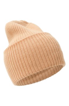 Женская шапка A.T.T. бежевого цвета, арт. Т1714 | Фото 1 (Материал сплава: Проставлено; Нос: Не проставлено)