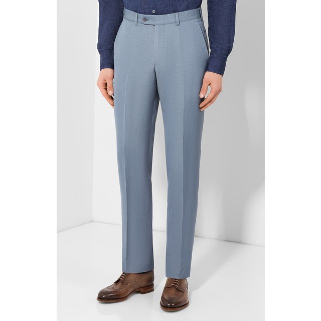 фото Костюм из смеси шерсти и льна ermenegildo zegna