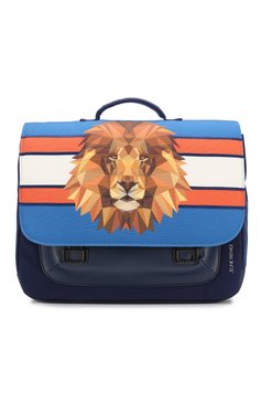 Детская портфель JEUNE PREMIER синего цвета, арт. ITD-19118 FW19/20 | Фото 1 (Статус проверки: Проверено, Проверена категория; Материал: Текстиль)