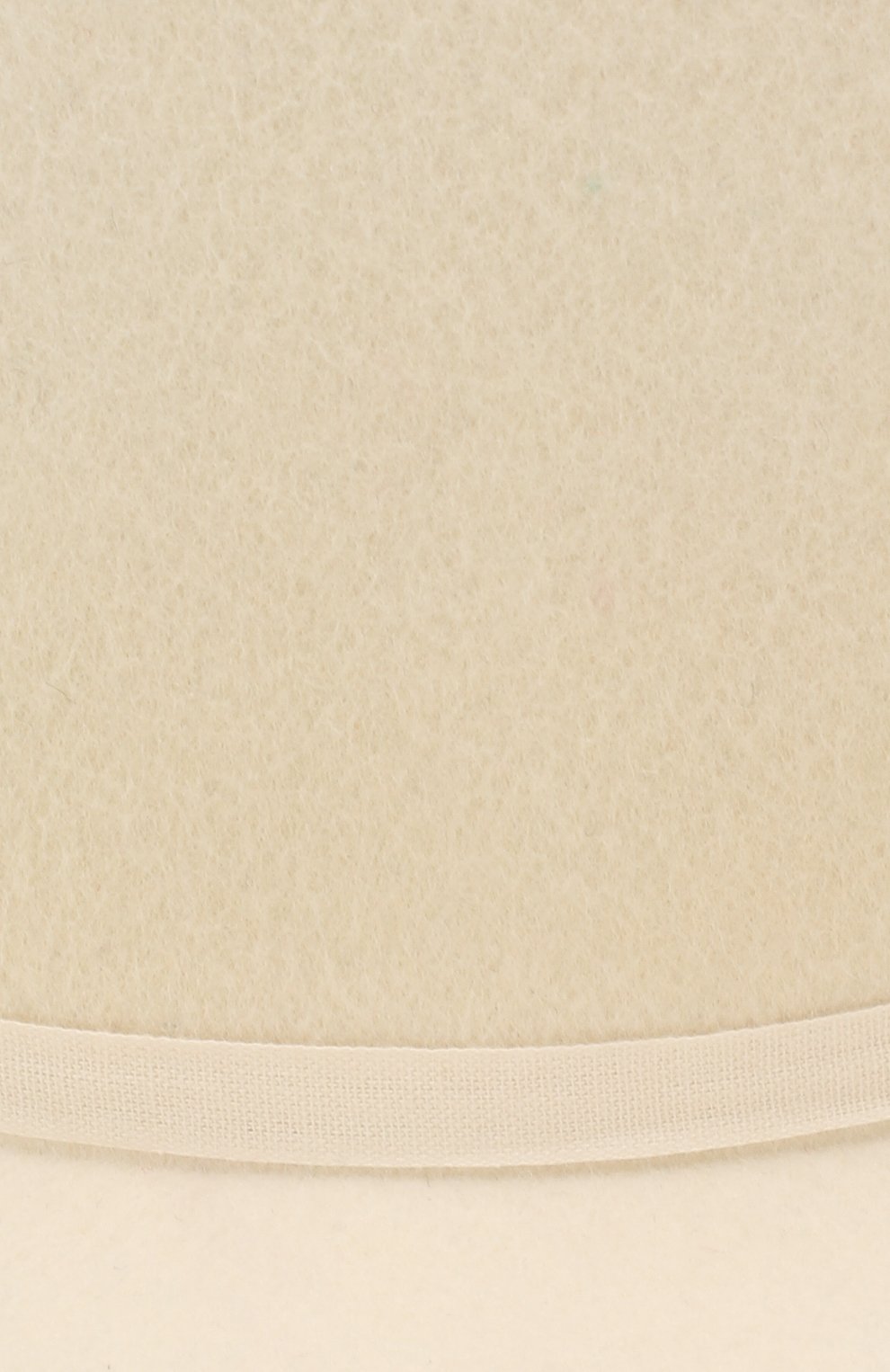 Женская фетровая шляпа ANN DEMEULEMEESTER светло-бежевого цвета, арт. 1902-8696-400-005 | Фото 3 (Материал: Текстиль, Шерсть; Статус проверки: Проверена категория)