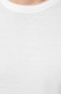 Мужская хлопковая футболка ELEVENTY белого цвета, арт. H75TSHH04 TES0H077 | Фото 5 (Принт: Без принта; Рукава: Короткие; Длина (для топов): Стандартные; Материал  сплава: Проставлено; Материал внешний: Хлопок; Драгоценные камни: Проставлено; Стили: Кэжуэл)