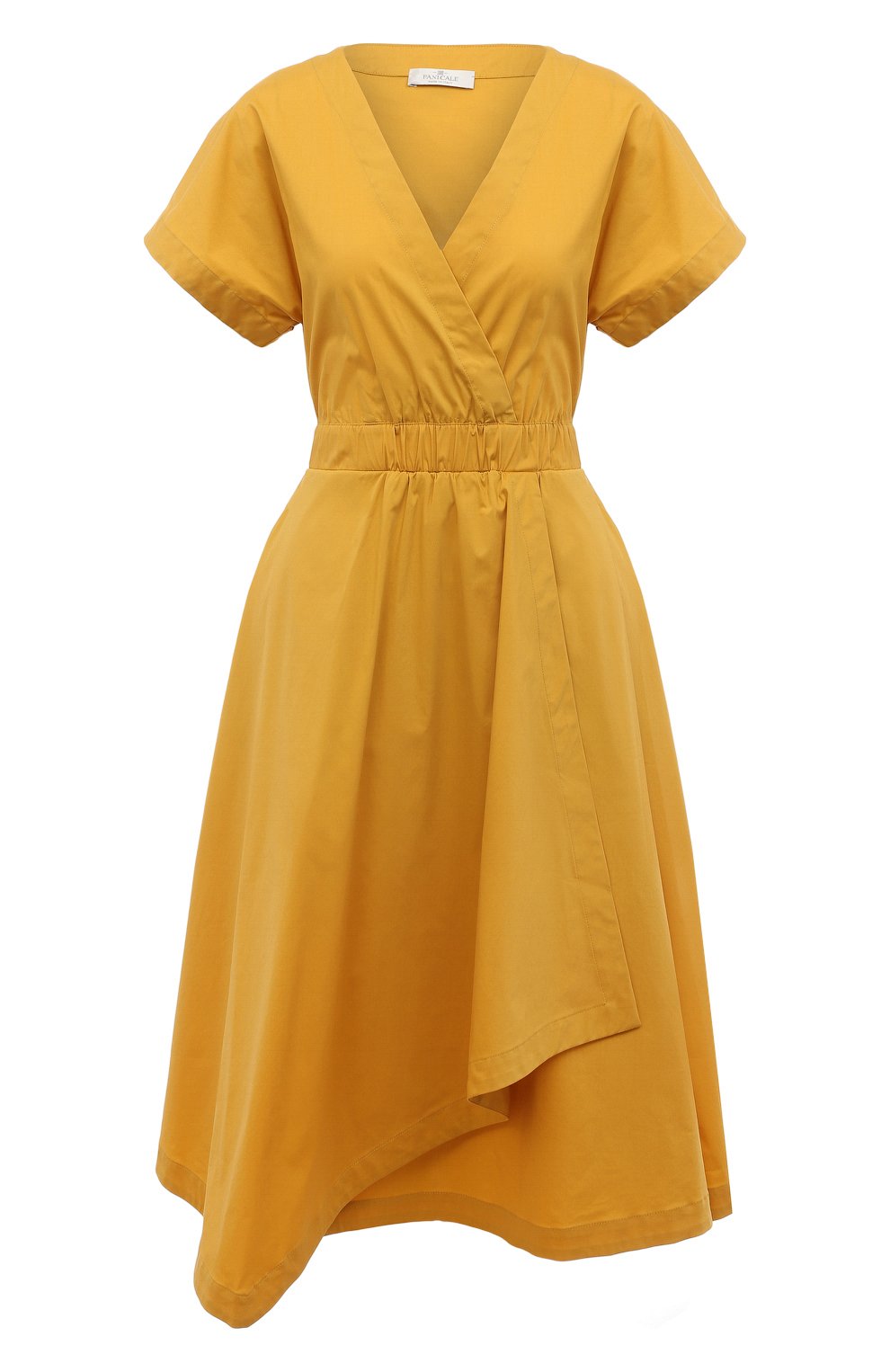 Хлопковое платье Panicale Жёлтый D321540AB 6013851