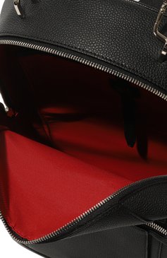 Женский рюкзак ninon LANCEL черного цвета, арт. A11817 | Фото 5 (Размер: medium; Материал: Натуральная кожа; Стили: Кэжуэл)