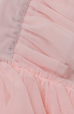 Детское комплект из сарафана и лонгслива IL GUFO розового цвета, арт. A20SC064H0018/5A-8A | Фото 7 (Рукава: Длинные; Девочки Кросс-КТ: Сарафан-одежда; Материал внешний: Синтетический материал, Вискоза; Региональные ограничения белый список (Axapta Mercury): RU; Материал подклада: Хлопок; Ростовка одежда: 4 года | 104 см, 5 лет | 110 см, 7 лет | 122 см)
