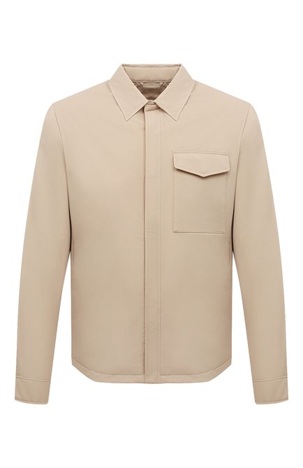 Мужская куртка-рубашка MUST бежевого цвета по цене 153500 руб., арт. DUEVILLE | Фото 1