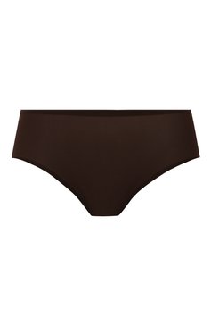 Женские трусы-шорты CHANTELLE темно-коричневого цвета, арт. C26440 | Фото 1 (Материал внешний: Синтетический материал)