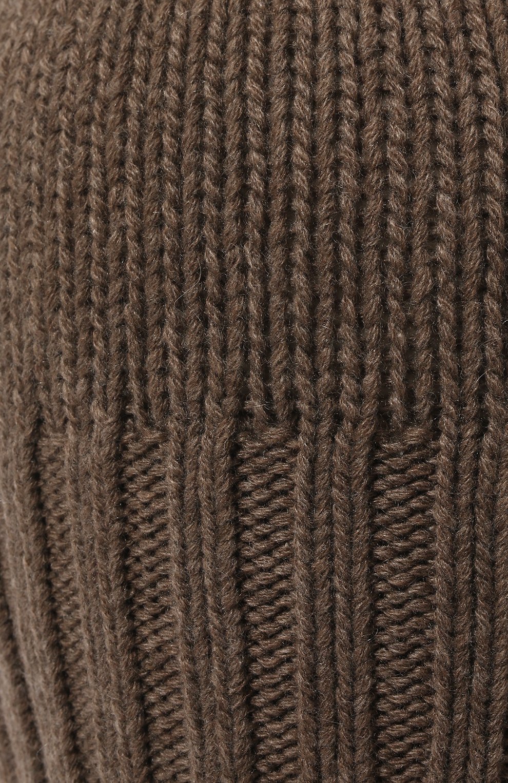 Мужская кашемировая шапка INVERNI коричневого цвета, арт. 4226 CM | Фото 3 (Материал: Текстиль, Кашемир, Шерсть; Кросс-КТ: Трикотаж)