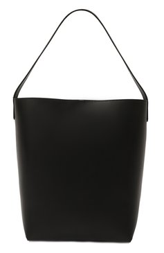 Женский сумка mami FRENZLAUER черного цвета, арт. MAMI/B1 | Фото 6 (Сумки-технические: Сумки-шопперы; Размер: medium; Материал: Натуральная кожа)