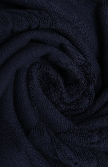 Мужские хлопковое полотенце VILEBREQUIN темно-синего цвета, арт. STHU1201/390 | Фото 2 (Материал: Хлопок, Текстиль)