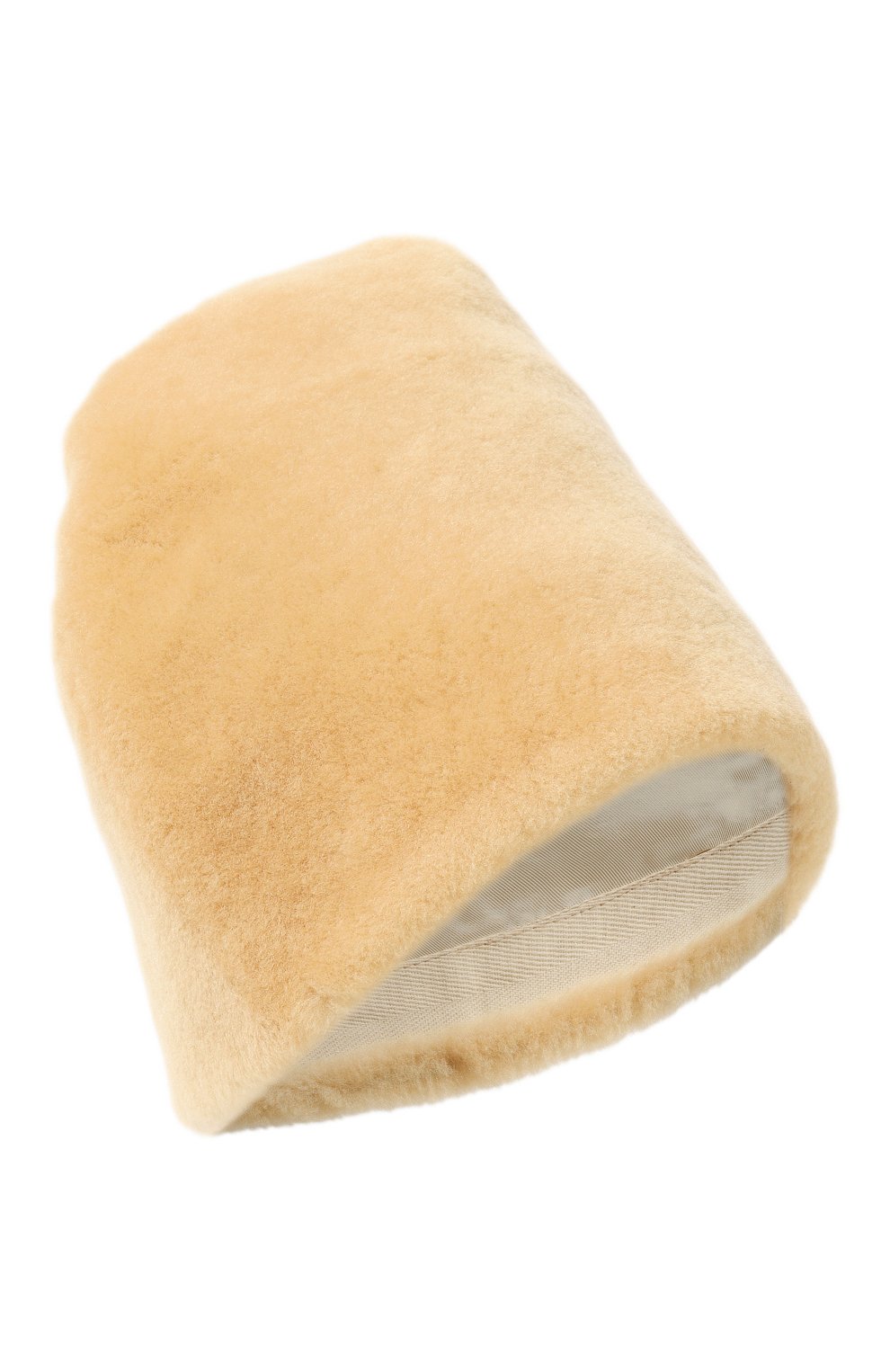 Женская шапка из овчины JIL SANDER  цвета, арт. J52TC0007/J07111 | Фото 1 (Материал сплава: Проставлено; Нос: Не проставлено; Материал: Натуральный мех)