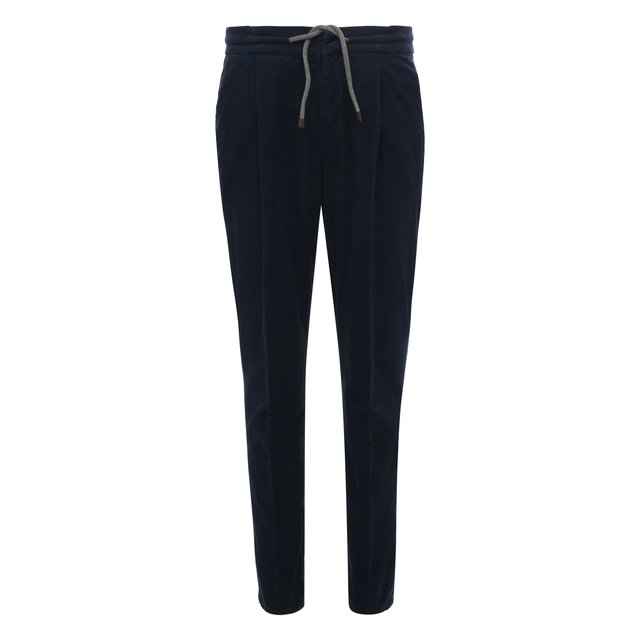 фото Хлопковые брюки brunello cucinelli