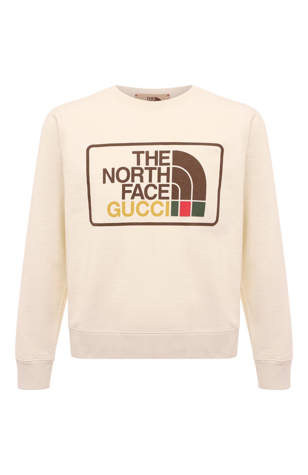 Хлопковый свитшот The North Face x Gucci Gucci 634554 XJDCM
